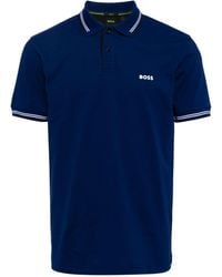 BOSS - Paul Modern Essential Polo Shirt - Lyst