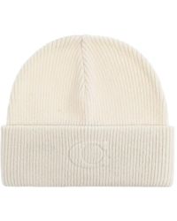 COACH - Embossed beanie hat - Lyst