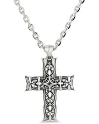 Emanuele Bicocchi - Notre-Dame Cross Necklace - Lyst