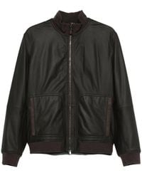 Canali - Leren Jassen - Lyst