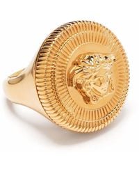 Versace - Medusa Biggie Ring - Lyst