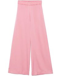 D.exterior - Satin Trousers - Lyst