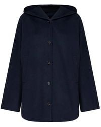 Max Mara - Manteau À Capuche - Lyst