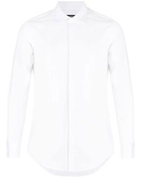 DSquared² - Overhemd Met Bladerprint - Lyst