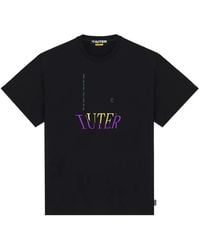 Iuter - Hand Graphic-Detail Cotton T-Shirt - Lyst