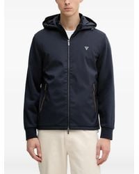 Guess - Zip Hooded Jacket - Lyst