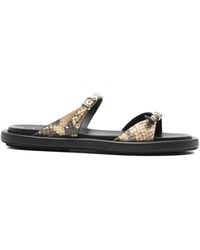 Poeve - Buckle Sandals - Lyst