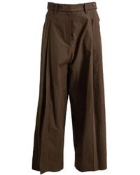 Magda Butrym - Pleated Tailored Trousers - Lyst