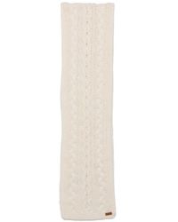 Barbour - Cable-Knit Scarf And Beanie Hat Set - Lyst