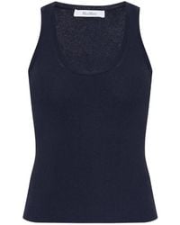 Max Mara - Editta Ribbed-Knit Tank Top - Lyst