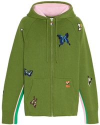 Barrie - X Damien Hirst The Butterflies Side-Stripe Hoodie - Lyst