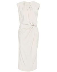 Phisique Du Role - Twisted-Design Midi Dress - Lyst