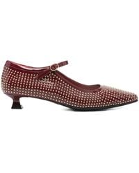 Marc Ellis - Studded Mary-Jane Heeled Pumps - Lyst