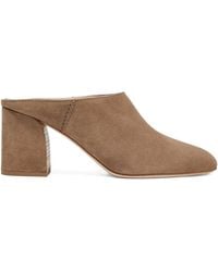 Tod's - Mules Mit Blockabsatz - Lyst