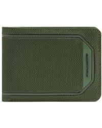 Piquadro - Logo-Lettering Bi-Fold Wallet - Lyst