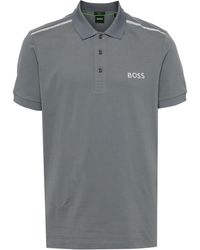 BOSS - Polo con stampa - Lyst