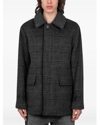 Another Aspect - Tartan-Pattern Jacket - Lyst