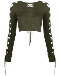 Monse - Pullover Mit Schnürung - Lyst