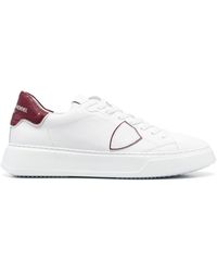 Philippe Model - Temple Low-top Leather Sneakers - Lyst