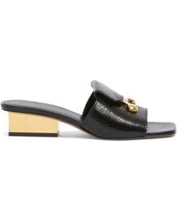 Marni - Leather Heeled Sandals - Lyst
