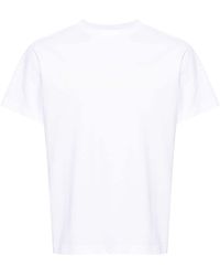 Mugler - Rubberised-logo Cotton T-shirt - Lyst