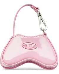 DIESEL - Glossy Bag Charm - Lyst