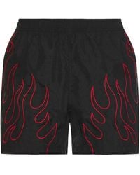 Pleasures - Shorts Con Ricamo - Lyst