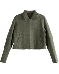 Rick Owens - Alice Brad Cropped Zip-Up Jacket - Lyst