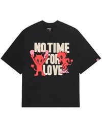 BROKEN PLANET - No Time For Love Graphic-Print Cotton T-Shirt - Lyst