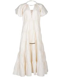 Alexis - Lustre Tiered Midi Dress - Lyst