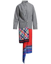 Essentiel Antwerp - Krystal Striped Asymmetric Shirt - Lyst