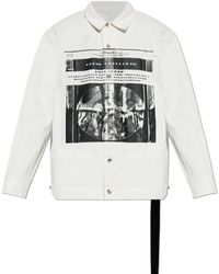 Rick Owens - Giacca Denim - Lyst