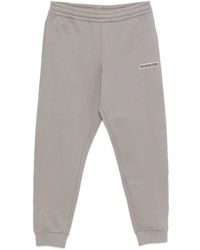 EA7 - Logo-Patch Track Pants - Lyst