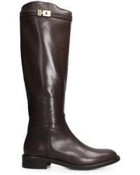 Julie Dee - Buckle-Detail Knee-High Boots - Lyst