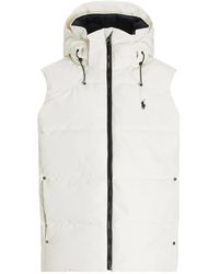 Polo Ralph Lauren - Hooded Quilted Gilet - Lyst