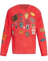 DIESEL - K-Patcy Patch-Detail Sweater - Lyst