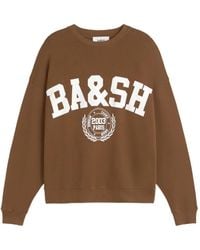 Ba&sh - Sudadera Benjamin con logo estampado - Lyst