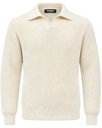 Franzese Collection - English Polo-Collar Sweater - Lyst