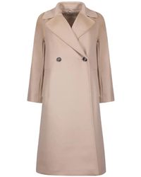Weekend by Maxmara - Double-Breasted Belted Coat - Lyst