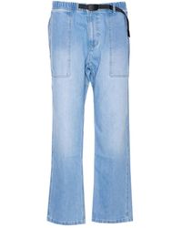 Gramicci - Elastic-Waist Patch-Pocket Jeans - Lyst
