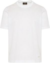 Enrico Mandelli - Logo-Plaque T-Shirt - Lyst