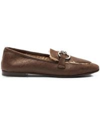 Casadei - Bufaland Chain-Detail Loafers - Lyst