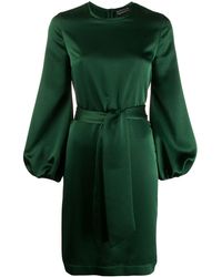 Gianluca Capannolo Satijnen Shiftjurk - Groen