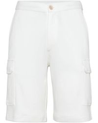 Brunello Cucinelli - Bermudas con pinzas - Lyst