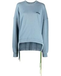 Ambush - Cord-Detail Crew-Neck Sweatshirt - Lyst