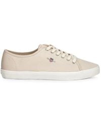 GANT - Sneakers Mit Logo-Stickerei - Lyst