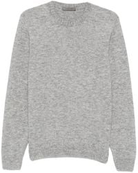 Corneliani - Crew-Neck Ribbed-Trim Sweater - Lyst