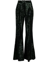Elie Saab - Sequinned Flared Trousers - Lyst