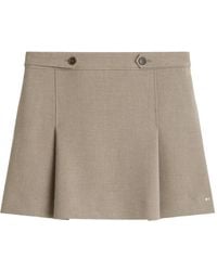 Tommy Hilfiger - Minirock Mit Knöpfen - Lyst