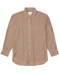 Closed - Cotton-cashmere Blend Shirt - Lyst